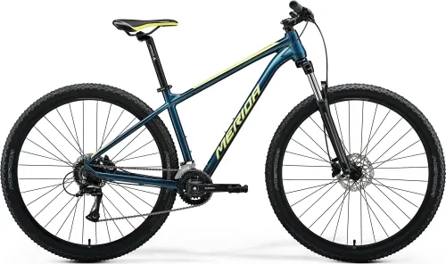 Велосипед 29 Merida BIG.NINE 20 (2024) teal-blue