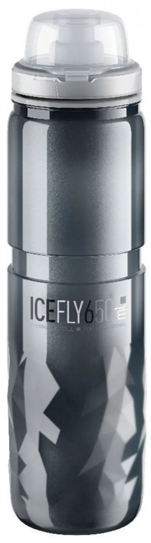 Термофляга ELITE Ice Fly, 650ml, smoke grey