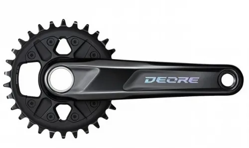 Шатуни Shimano FC-M6120-1 DEORE, інтегрована вісь, 175мм 32 12-шв. CL-55мм без каретки