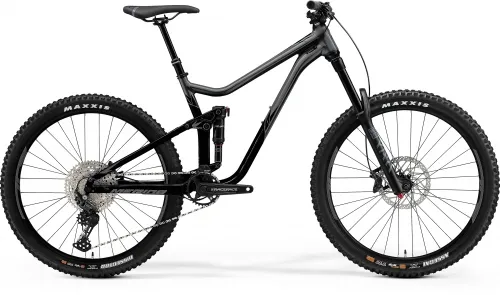 Велосипед 27.5 Merida ONE-SIXTY 400 (2021) grey/sparkling black