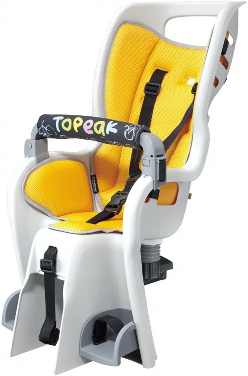Детское кресло Topeak BabySeat II, Babyseat only, without rack, yellow color seat pad