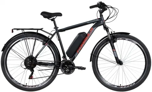 Велосипед 28 Formula Magnum 350Вт (2022) чорно-червоний
