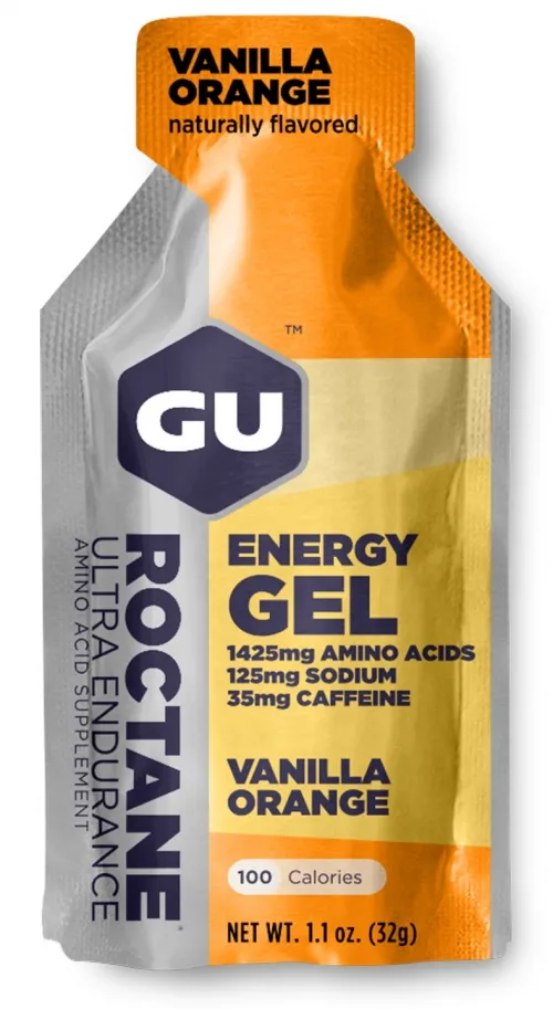 Гель энергетический GU Energy ROCTANE Ultra Endurance Vanilla Orange, 32 г (35 мг кофеина)