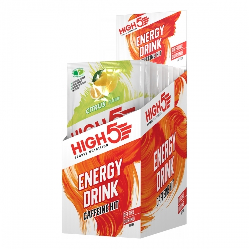 Напій енергетичний High5 Energy Drink Caffeine Hit Citrus 47g (12шт.)