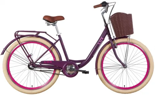 Велосипед 26 Dorozhnik LUX планет. (2021) фіолетовий (матовий)