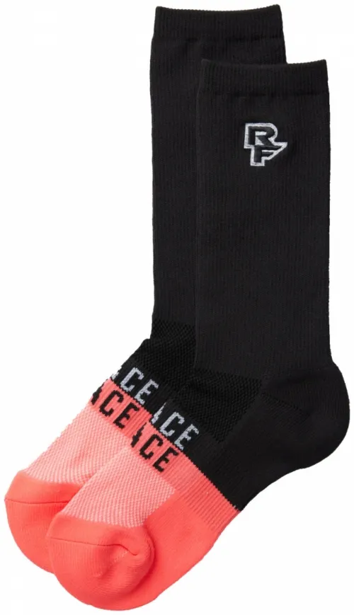 Носки Race Face Far Out Coolmax Sock black red