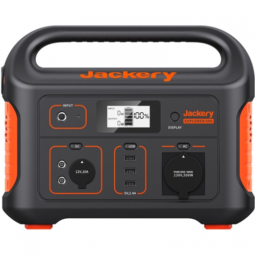 Зарядная станция Jackery Explorer 500EU 518Wh, 143889mAh, 500W