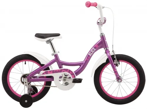 Велосипед 16 Pride Alice 16 (2021) фиолетовый