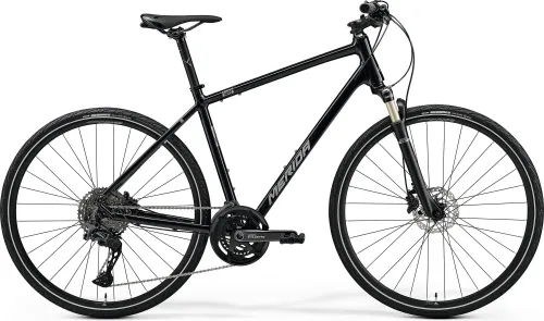 Велосипед 28 Merida CROSSWAY 700 (2024) glossy black