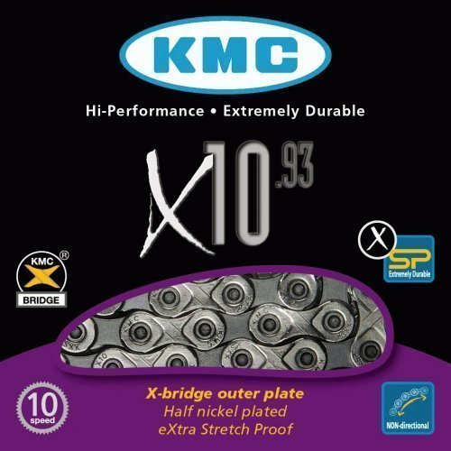 Ланцюг KMC X10.93, 10-ск., 114 ланок + замок