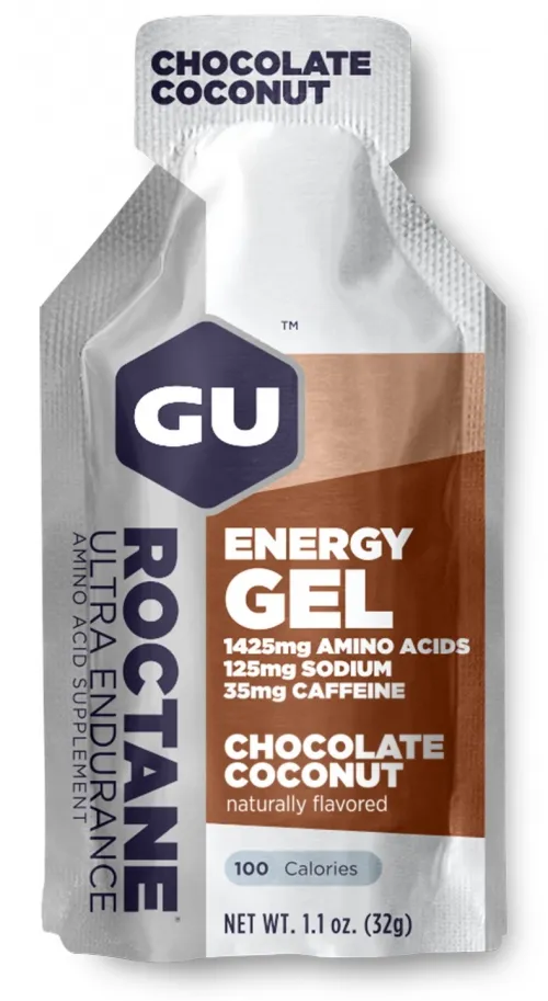 Гель энергетический GU Energy ROCTANE Ultra Endurance Chocolate Coconut, 32 г (35 мг кофеина)