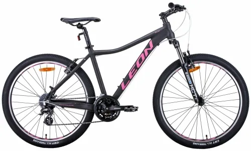 Велосипед 26 Leon HT-LADY AM (2021) графитовый с малиновым (м)