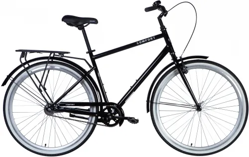 Велосипед 28 Dorozhnik COMFORT MALE Velosteel (2025) чорний