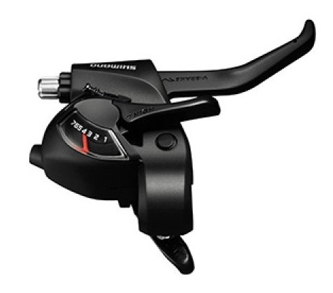 Шифтер / тормозная ручка Shimano ST-EF41 TOURNEY 6-speed right black (OEM)