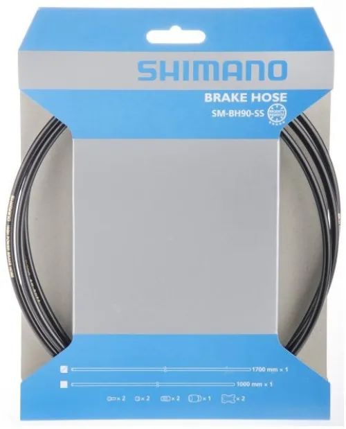 Гідролінія Shimano SM-BH90-SS для дискових гальм, 1000мм, чорна