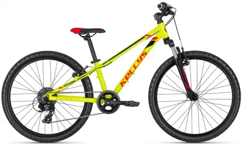 Велосипед 24 Kellys Kiter 50 (2024) neon yellow