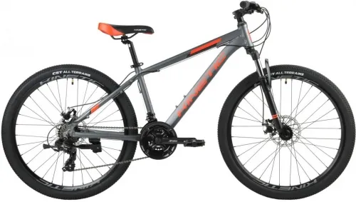 Велосипед 26 Kinetic PROFI (2021) серо-оранжевый