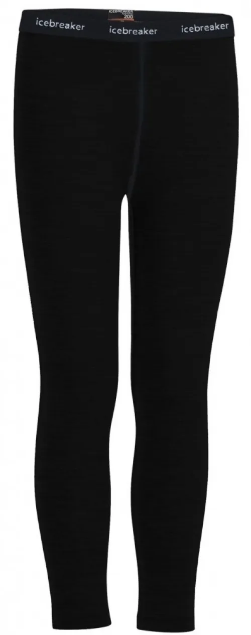 Термоштаны ICEBREAKER Kids 200 Oasis Leggings black