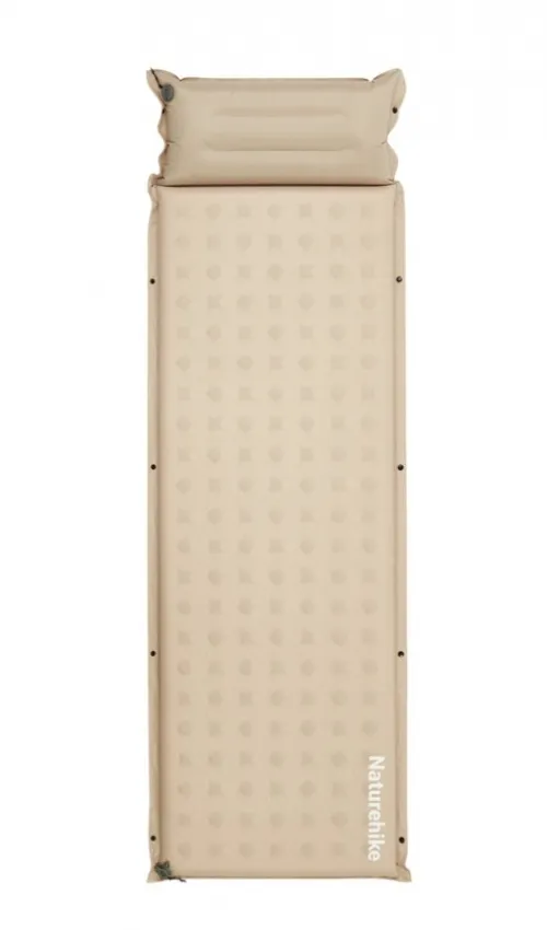 Коврик самонадувающийся одноместный Naturehike CNK2550WS025, 30 мм, khaki