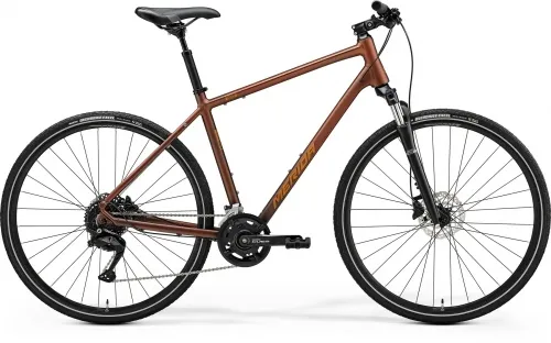 Велосипед 28 Merida CROSSWAY 100 (2024) matt bronze