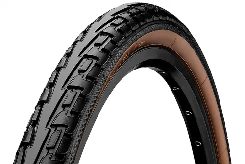 Покришка 28 700x35C (37-622) Continental Ride Tour (ExtraPuncture Belt) black/brown wire TPI 3/180 (725g)