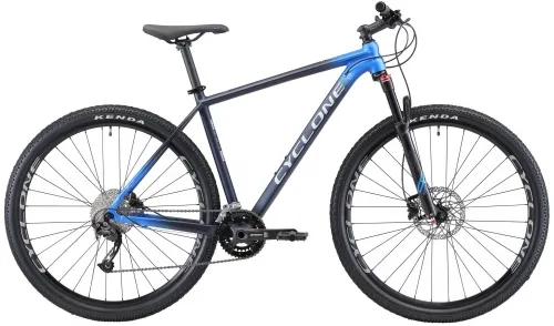 Велосипед 29 Cyclone ALX (2021) серо-синий