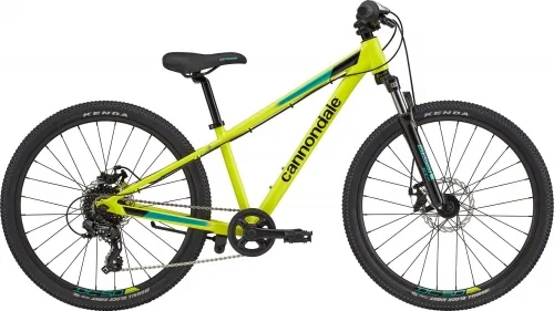 Велосипед 24 Cannondale Kids Trail Girls (2022) nuclear yellow