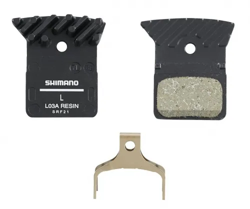 Тормозные колодки Shimano L03A с радиатором BR-R9170/RS805/RS505 органика (25 пар)