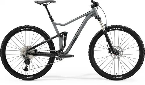 Велосипед 29 Merida ONE-TWENTY 400 (2021) matt grey/glossy black