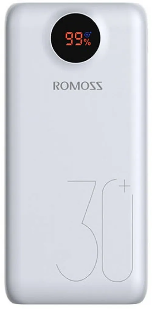 Універсальна мобільна батарея Romoss SW30 26800mAh, PD 30W, USB-C, 2xUSB QC 3.0