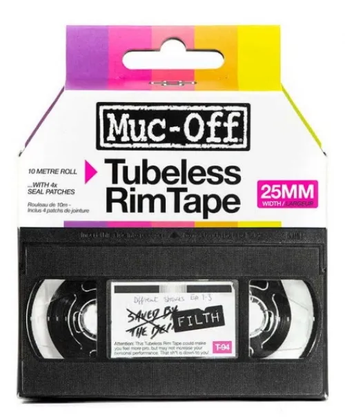 Стрічка Muc-Off Tubeless Rim Tape 25mm (50m) для безкамерних ободів