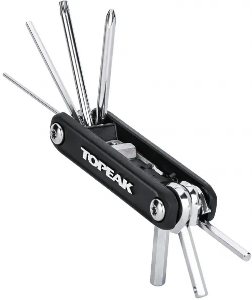 Мультитул Topeak X-Tool+, 11 function folding tool, w/o Bag, black