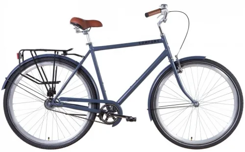 Велосипед 28 Dorozhnik COMFORT MALE (2021) серый с черным (м)