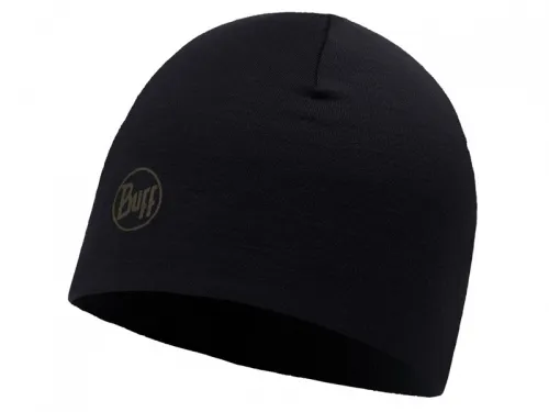 Шапка Buff® Merino Wool Thermal Hat Solid Black