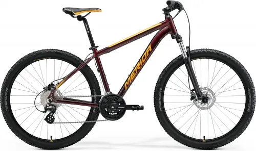 Велосипед 27.5 Merida BIG.SEVEN 15 (2024) burgundy red