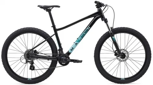 Велосипед 27,5 Marin WILDCAT TRAIL 3 WFG (2020) gloss black / dark teal