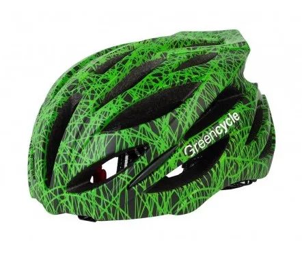 Шолом Green Cycle Alleycat чорно-зелений