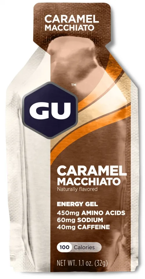 Енергетичний гель GU Energy Caramel Macchiato, 32 г (40 мг кофеїну)