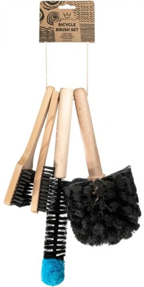 Набор щеток Peaty's Bicycle Brush Set Bog / Detail / Drivetrain / Tyre 4шт