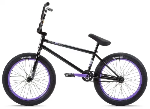 Велосипед 20 Stolen SINNER FC XLT LHD (2023) black w/violet