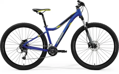 Велосипед 27.5 Merida MATTS 7.60-2X (2021) matt dark blue(yellow)
