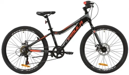 Велосипед 24 Formula ACID 1.0 DD чорно-червоний з сірим (2020)