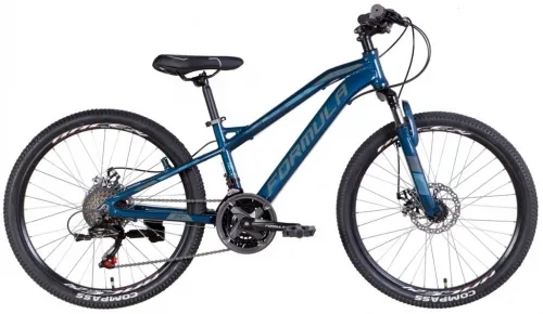 Велосипед 24 Formula BLACKWOOD AM DD (2022) темно-синий