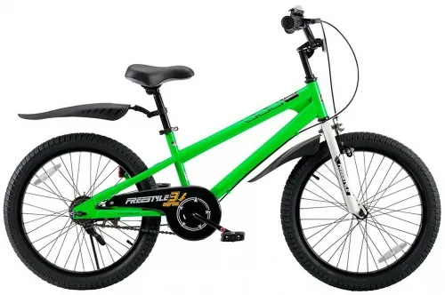 Велосипед RoyalBaby FREESTYLE 20, OFFICIAL UA, зелений