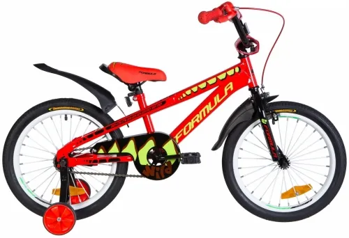 Велосипед 18 Formula WILD (2021) красно-черный