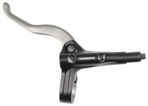 Тормозная ручка Shimano BL-MT401 гидравлическая левая, silver/black