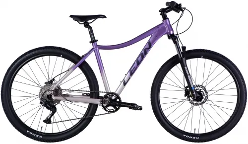 Велосипед 27,5 Leon XC Lady 75 HDD (2025) бузковий зі сріблястим