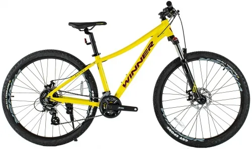 Велосипед 27.5 Winner ALPINA (2x7) (2022) Желтый