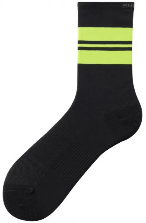 Шкарпетки Shimano ORIGINAL TALL, чорно-жовті