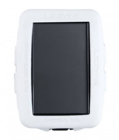 Чехол для велокомпьютера Lezyne Mega XL GPS Cover белый